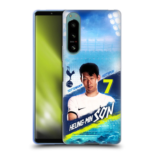 Tottenham Hotspur F.C. 2023/24 First Team Son Heung-Min Soft Gel Case for Sony Xperia 5 IV