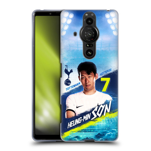 Tottenham Hotspur F.C. 2023/24 First Team Son Heung-Min Soft Gel Case for Sony Xperia Pro-I