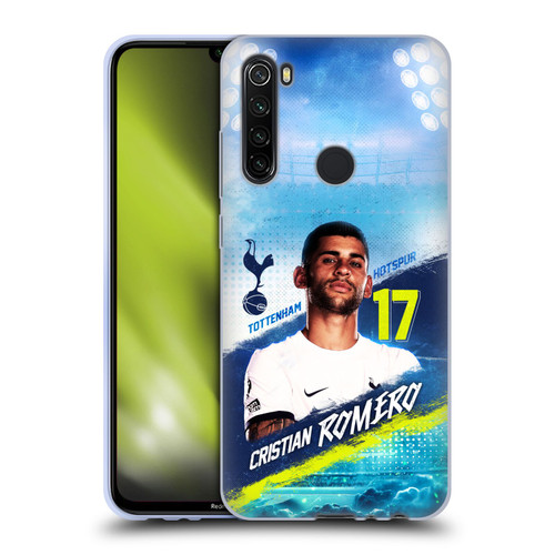 Tottenham Hotspur F.C. 2023/24 First Team Cristian Romero Soft Gel Case for Xiaomi Redmi Note 8T
