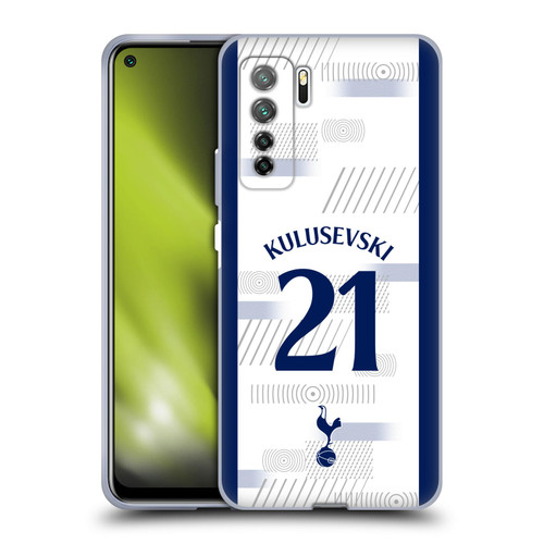 Tottenham Hotspur F.C. 2023/24 Players Dejan Kulusevski Soft Gel Case for Huawei Nova 7 SE/P40 Lite 5G