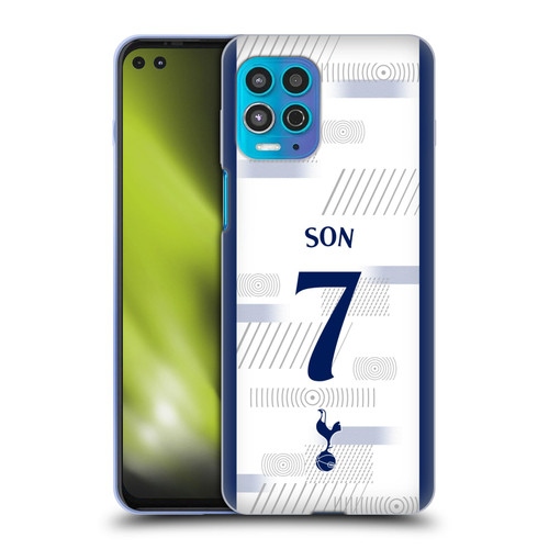 Tottenham Hotspur F.C. 2023/24 Players Son Heung-Min Soft Gel Case for Motorola Moto G100