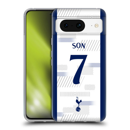 Tottenham Hotspur F.C. 2023/24 Players Son Heung-Min Soft Gel Case for Google Pixel 8