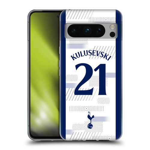 Tottenham Hotspur F.C. 2023/24 Players Dejan Kulusevski Soft Gel Case for Google Pixel 8 Pro