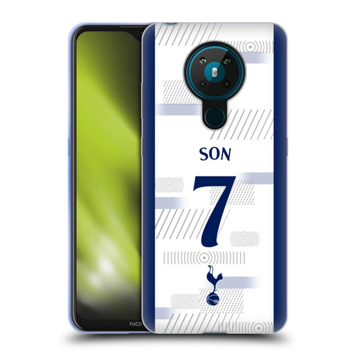 Tottenham Hotspur F.C. 2023/24 Players Son Heung-Min Soft Gel Case for Nokia 5.3