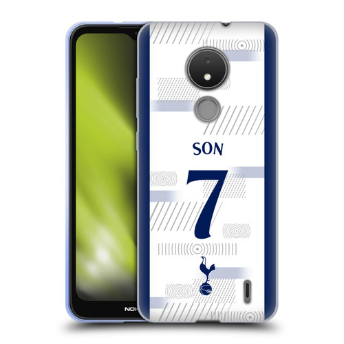 Tottenham Hotspur F.C. 2023/24 Players Son Heung-Min Soft Gel Case for Nokia C21