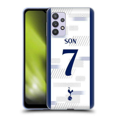 Tottenham Hotspur F.C. 2023/24 Players Son Heung-Min Soft Gel Case for Samsung Galaxy A32 5G / M32 5G (2021)