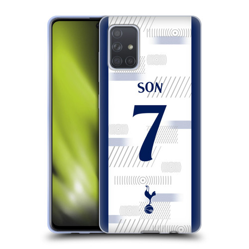 Tottenham Hotspur F.C. 2023/24 Players Son Heung-Min Soft Gel Case for Samsung Galaxy A71 (2019)