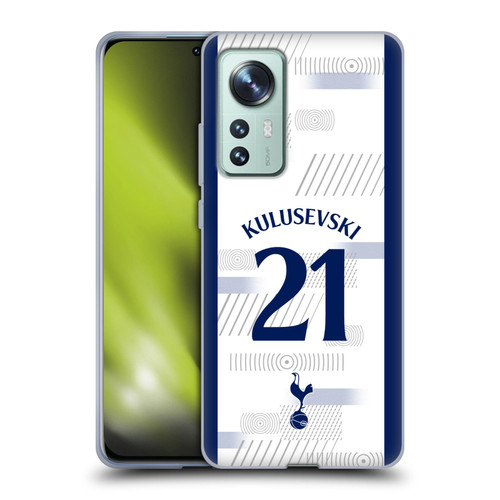 Tottenham Hotspur F.C. 2023/24 Players Dejan Kulusevski Soft Gel Case for Xiaomi 12
