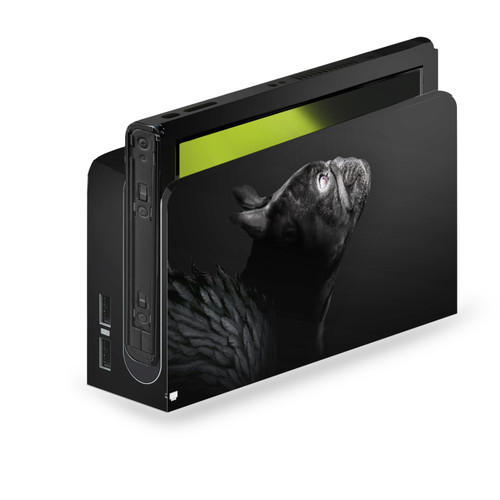 Klaudia Senator French Bulldog Angel Vinyl Sticker Skin Decal Cover for Nintendo Switch OLED Bundle