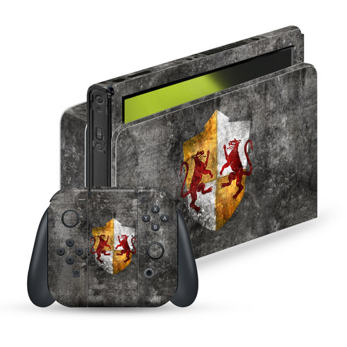 EA Bioware Dragon Age Heraldry Ferelden Distressed Vinyl Sticker Skin Decal Cover for Nintendo Switch OLED Bundle