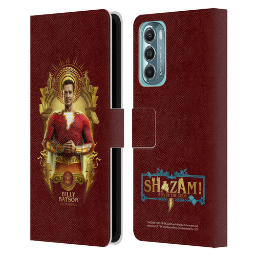 Shazam!: Fury Of The Gods Graphics Billy Leather Book Wallet Case Cover For Motorola Moto G Stylus 5G (2022)