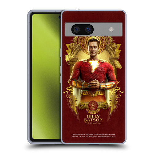 Shazam!: Fury Of The Gods Graphics Billy Soft Gel Case for Google Pixel 7a