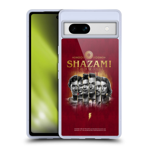 Shazam!: Fury Of The Gods Graphics Poster Soft Gel Case for Google Pixel 7a