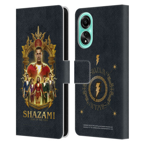 Shazam!: Fury Of The Gods Graphics Group Leather Book Wallet Case Cover For OPPO A78 5G