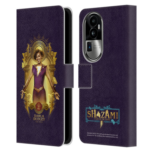 Shazam!: Fury Of The Gods Graphics Darla Leather Book Wallet Case Cover For OPPO Reno10 Pro+