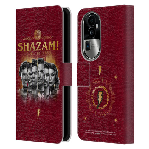Shazam!: Fury Of The Gods Graphics Poster Leather Book Wallet Case Cover For OPPO Reno10 Pro+