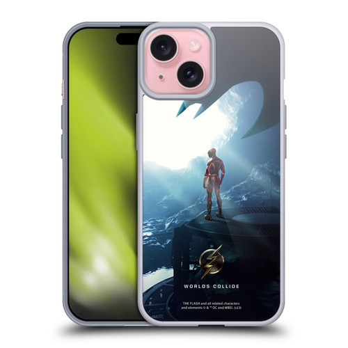 The Flash 2023 Poster Key Art Soft Gel Case for Apple iPhone 15 & MagSafe
