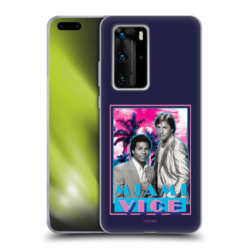 Miami Vice Art Gotchya Soft Gel Case for Huawei P40 Pro / P40 Pro Plus 5G