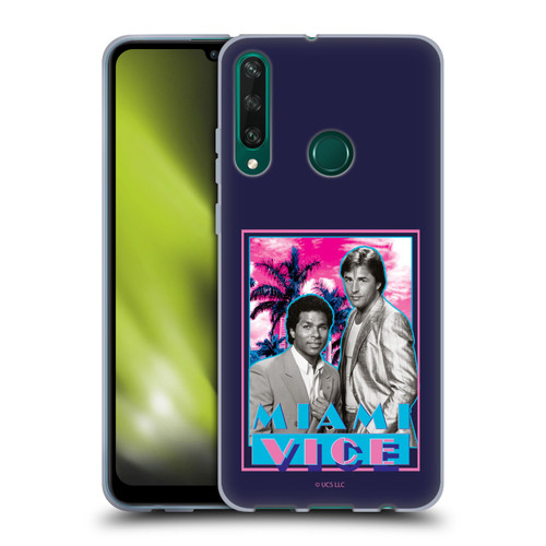 Miami Vice Art Gotchya Soft Gel Case for Huawei Y6p