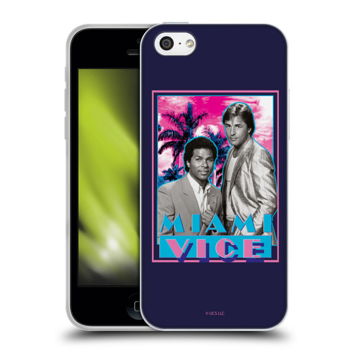 Miami Vice Art Gotchya Soft Gel Case for Apple iPhone 5c