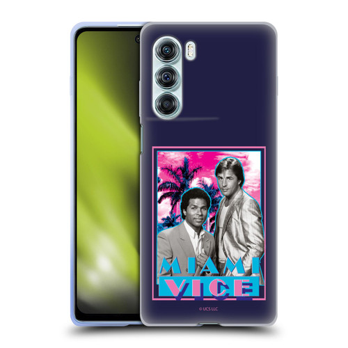 Miami Vice Art Gotchya Soft Gel Case for Motorola Edge S30 / Moto G200 5G