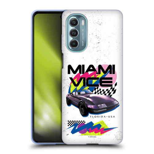 Miami Vice Art Car Soft Gel Case for Motorola Moto G Stylus 5G (2022)