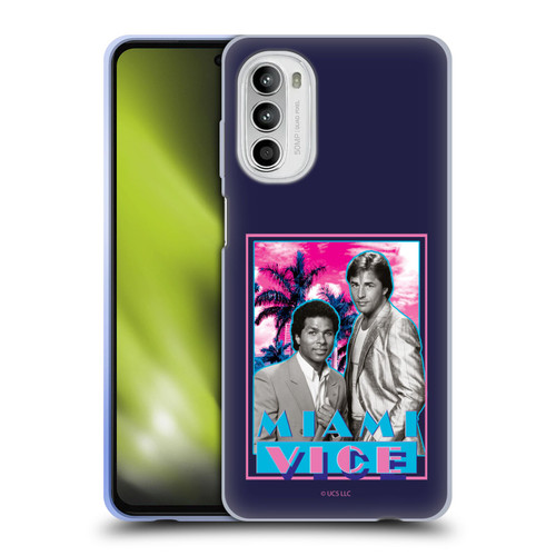 Miami Vice Art Gotchya Soft Gel Case for Motorola Moto G52