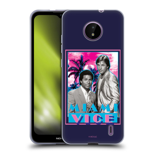 Miami Vice Art Gotchya Soft Gel Case for Nokia C10 / C20