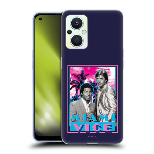 Miami Vice Art Gotchya Soft Gel Case for OPPO Reno8 Lite