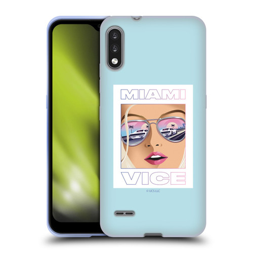 Miami Vice Graphics Reflection Soft Gel Case for LG K22