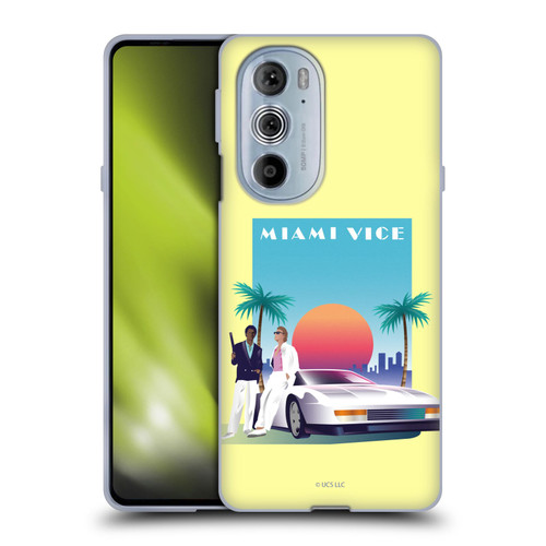 Miami Vice Graphics Poster Soft Gel Case for Motorola Edge X30