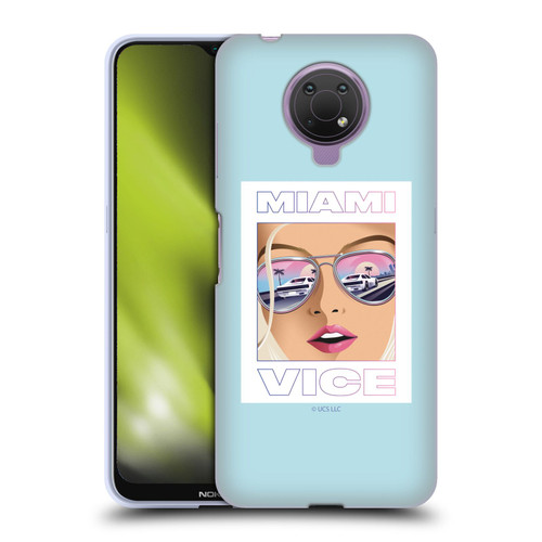 Miami Vice Graphics Reflection Soft Gel Case for Nokia G10