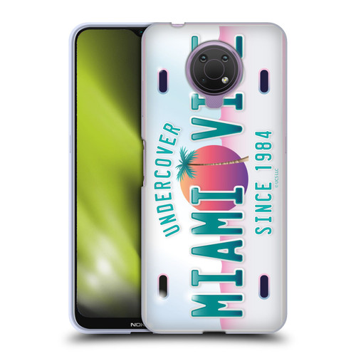 Miami Vice Graphics Uncover Plate Soft Gel Case for Nokia G10