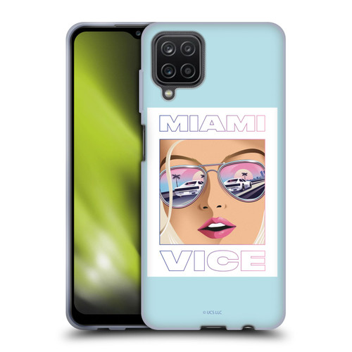 Miami Vice Graphics Reflection Soft Gel Case for Samsung Galaxy A12 (2020)
