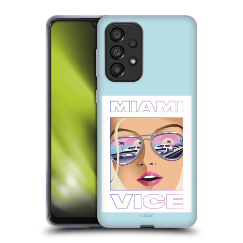 Miami Vice Graphics Reflection Soft Gel Case for Samsung Galaxy A33 5G (2022)