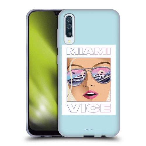 Miami Vice Graphics Reflection Soft Gel Case for Samsung Galaxy A50/A30s (2019)