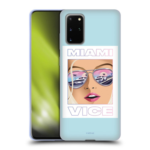 Miami Vice Graphics Reflection Soft Gel Case for Samsung Galaxy S20+ / S20+ 5G