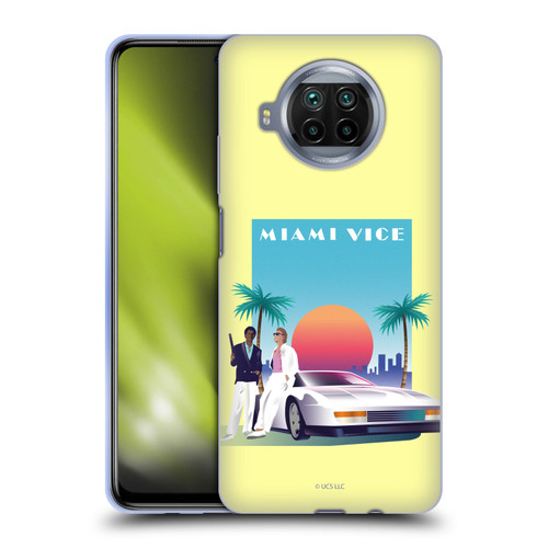 Miami Vice Graphics Poster Soft Gel Case for Xiaomi Mi 10T Lite 5G