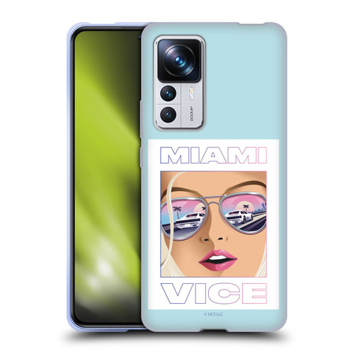 Miami Vice Graphics Reflection Soft Gel Case for Xiaomi 12T Pro