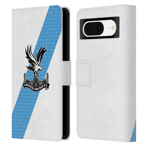 Crystal Palace FC 2023/24 Crest Kit Away Leather Book Wallet Case Cover For Google Pixel 8