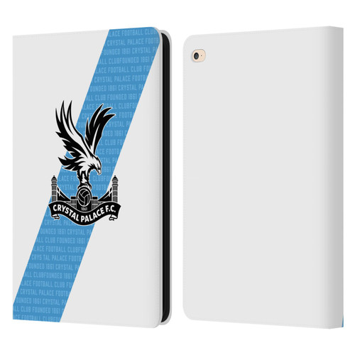 Crystal Palace FC 2023/24 Crest Kit Away Leather Book Wallet Case Cover For Apple iPad Air 2 (2014)