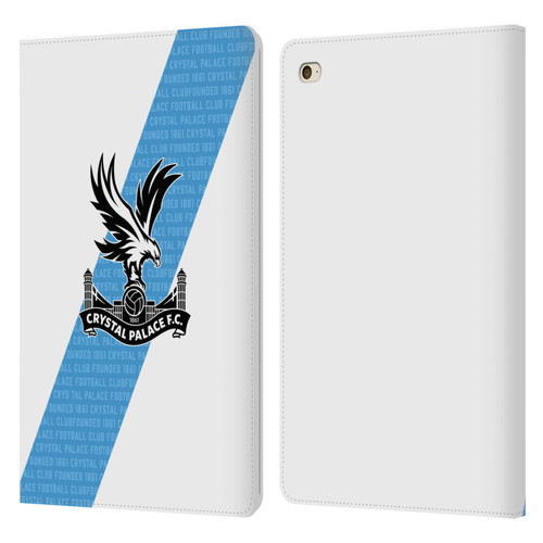 Crystal Palace FC 2023/24 Crest Kit Away Leather Book Wallet Case Cover For Apple iPad mini 4
