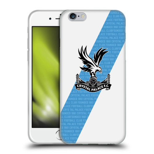 Crystal Palace FC 2023/24 Crest Kit Away Soft Gel Case for Apple iPhone 6 / iPhone 6s