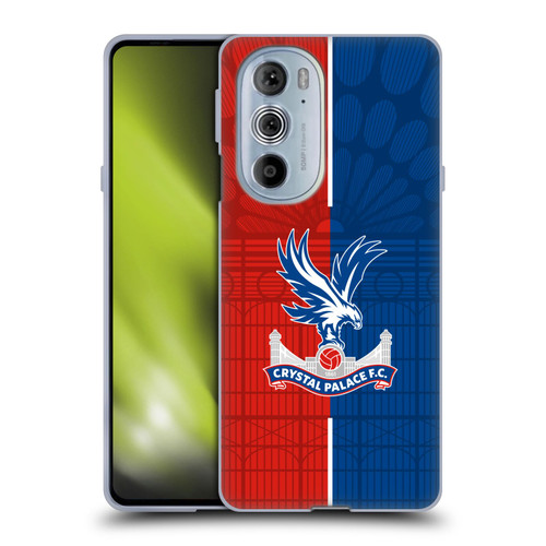 Crystal Palace FC 2023/24 Crest Kit Home Soft Gel Case for Motorola Edge X30