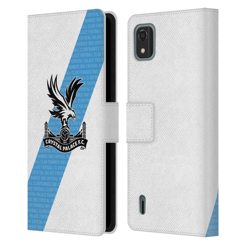 Crystal Palace FC 2023/24 Crest Kit Away Leather Book Wallet Case Cover For Nokia C2 2nd Edition