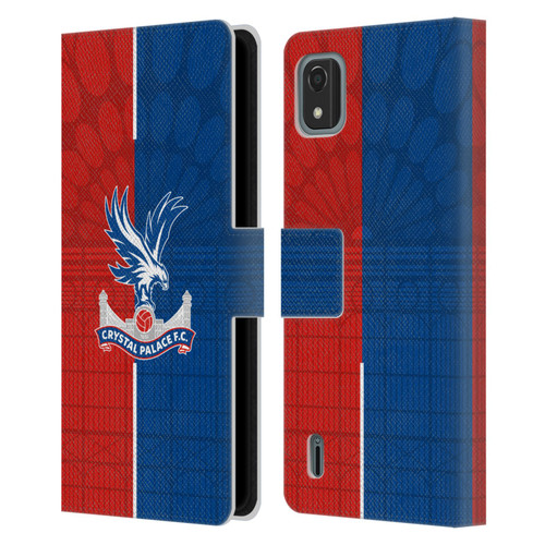 Crystal Palace FC 2023/24 Crest Kit Home Leather Book Wallet Case Cover For Nokia C2 2nd Edition