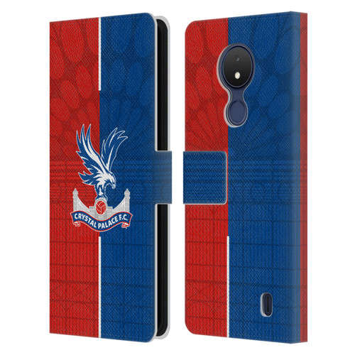 Crystal Palace FC 2023/24 Crest Kit Home Leather Book Wallet Case Cover For Nokia C21