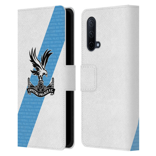 Crystal Palace FC 2023/24 Crest Kit Away Leather Book Wallet Case Cover For OnePlus Nord CE 5G