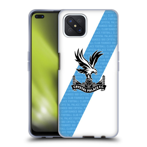 Crystal Palace FC 2023/24 Crest Kit Away Soft Gel Case for OPPO Reno4 Z 5G