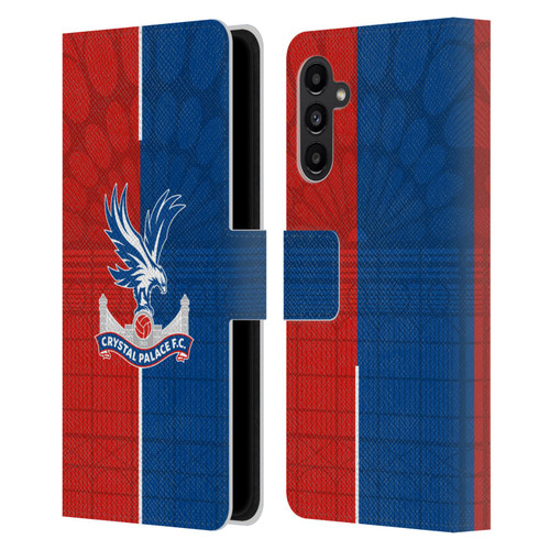 Crystal Palace FC 2023/24 Crest Kit Home Leather Book Wallet Case Cover For Samsung Galaxy A13 5G (2021)